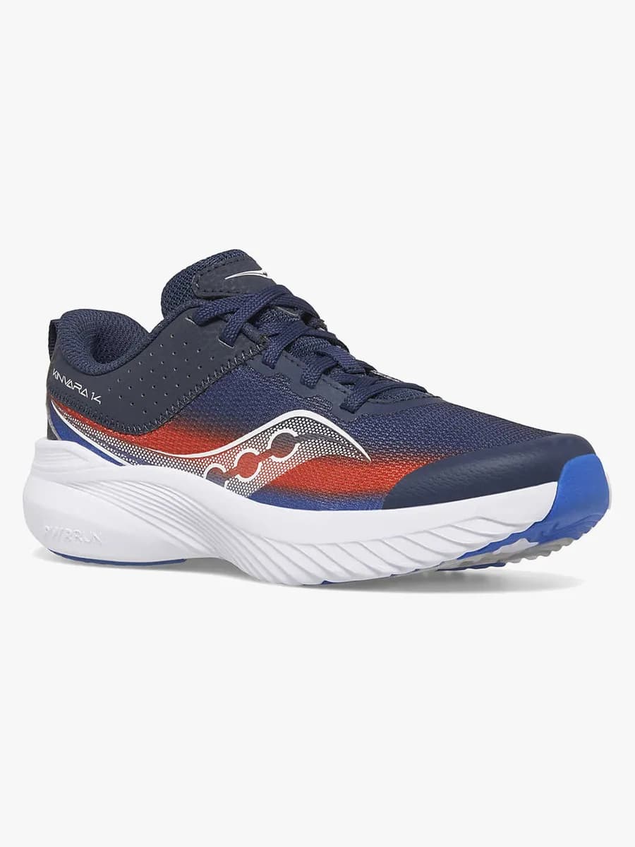 Saucony Kinvara 14 Träningsskor, Navy/Red, 37