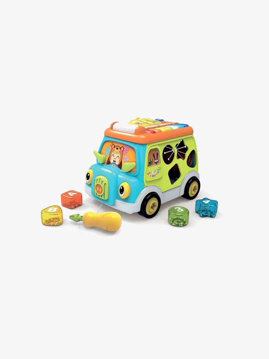 Scandinavian Baby Products Activity Musical Bus Aktivitetsleksak