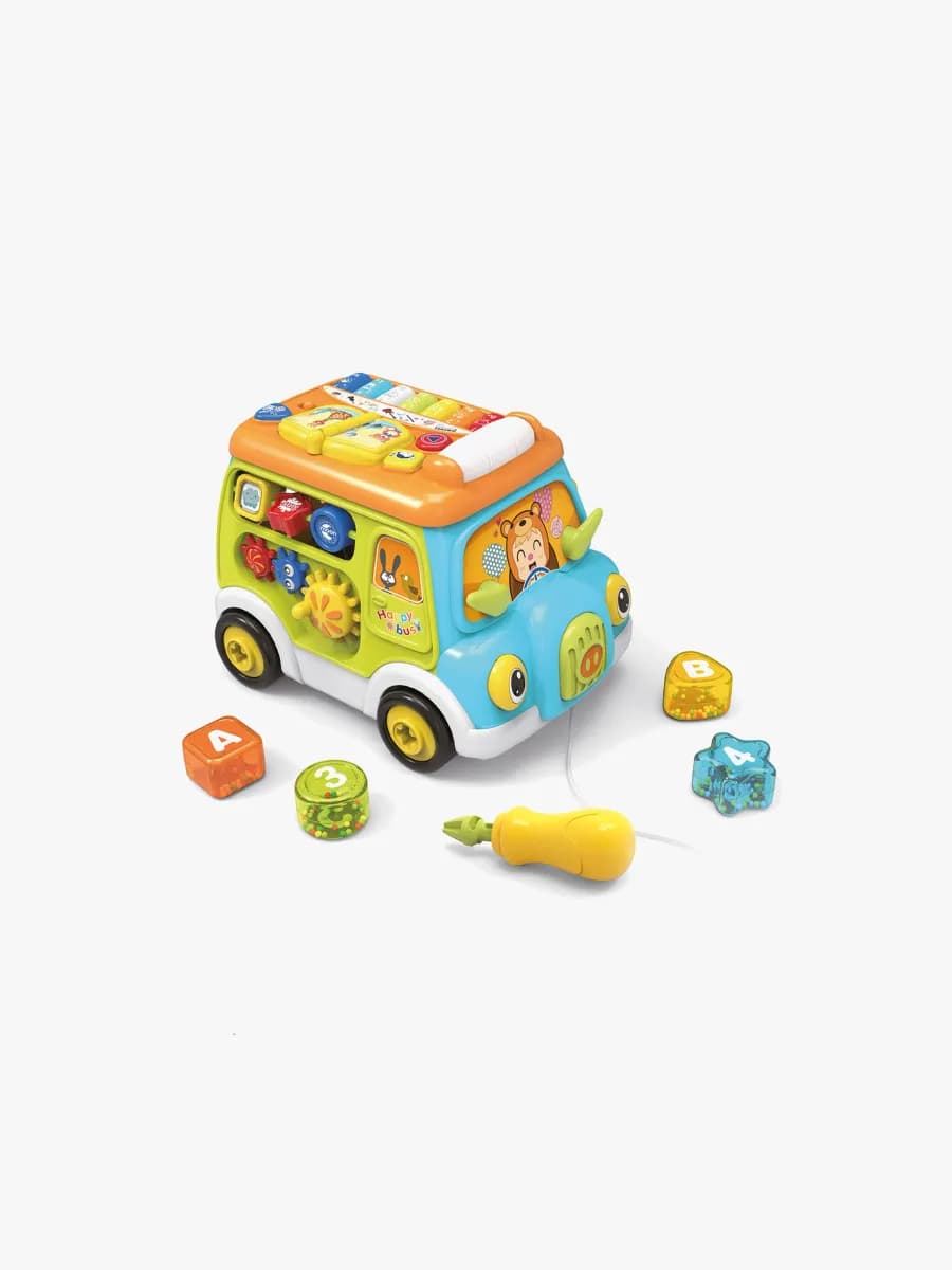 Scandinavian Baby Products Activity Musical Bus Aktivitetsleksak