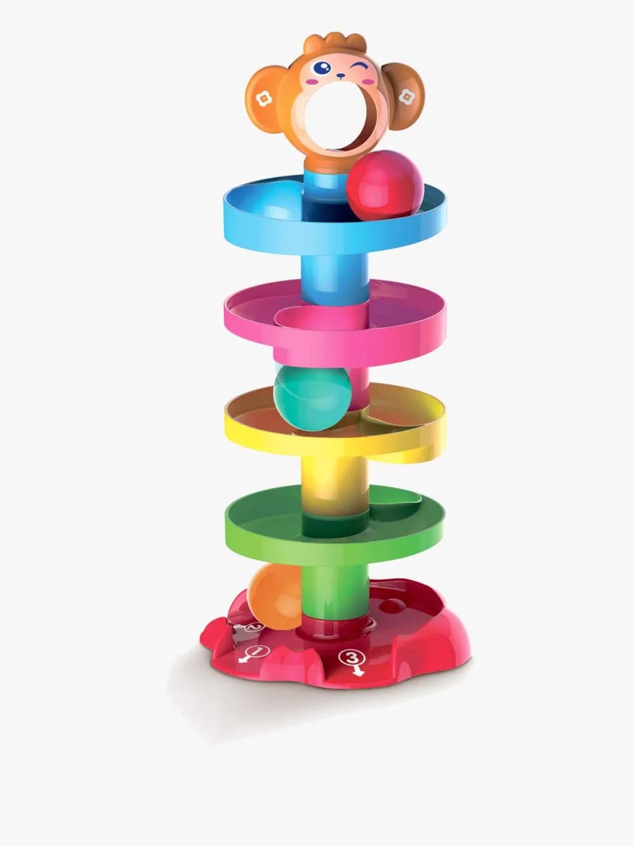 Scandinavian Baby Products Twisted Ball Tower Aktivitetsleksak