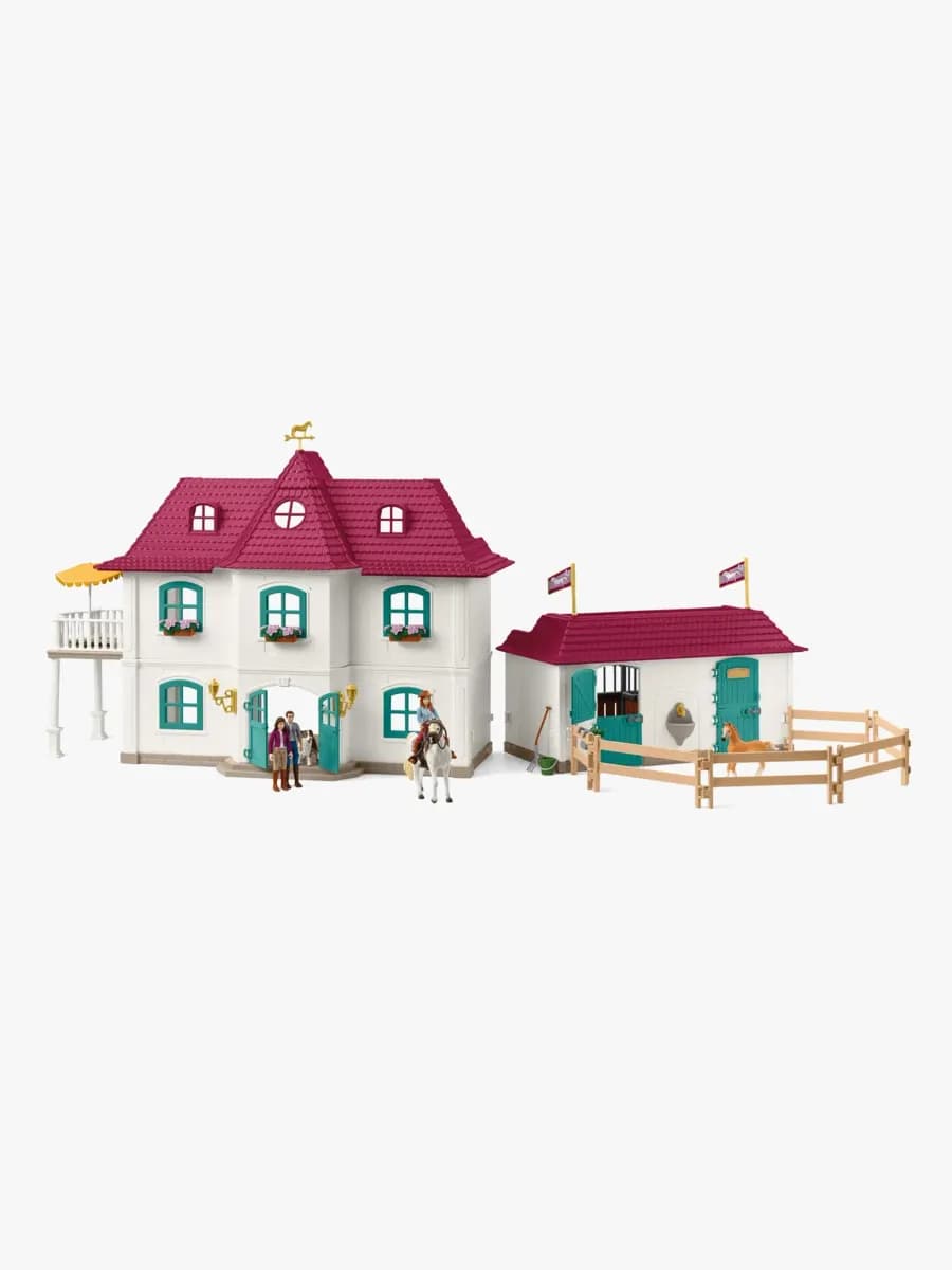 Schleich 42706 Horse Club Lekset Lakeside Country House &  Stall