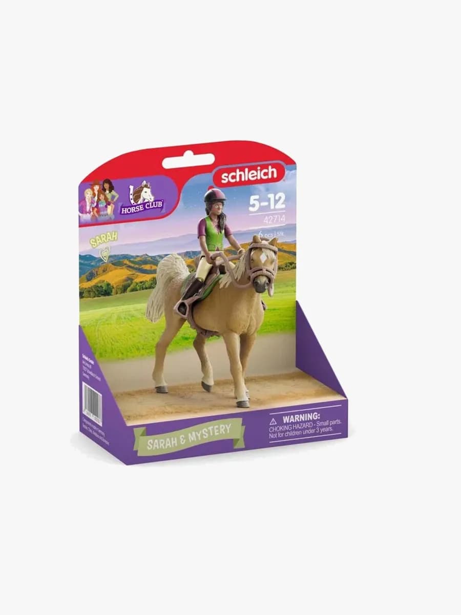 Schleich 42714 Horse Club Sarah &  Mystery Lekset