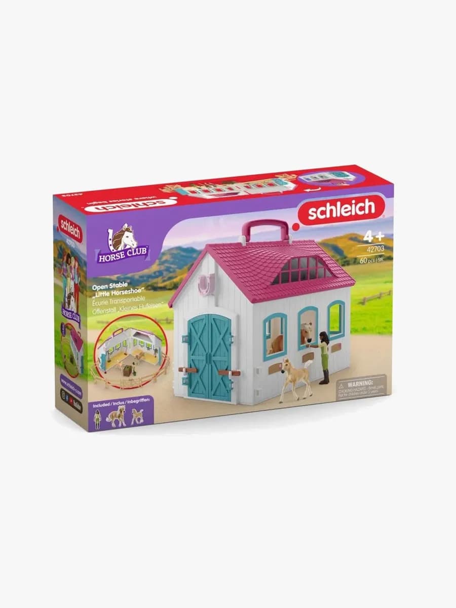 Schleich Open Stall Little Horseshoe