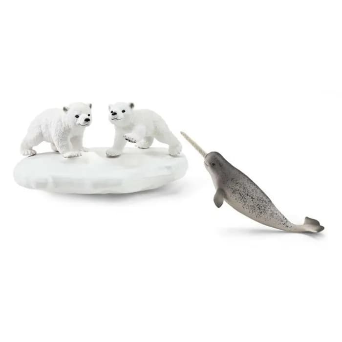 Schleich Wild Life 42531 Isbjörnarnas lekplats Lekset