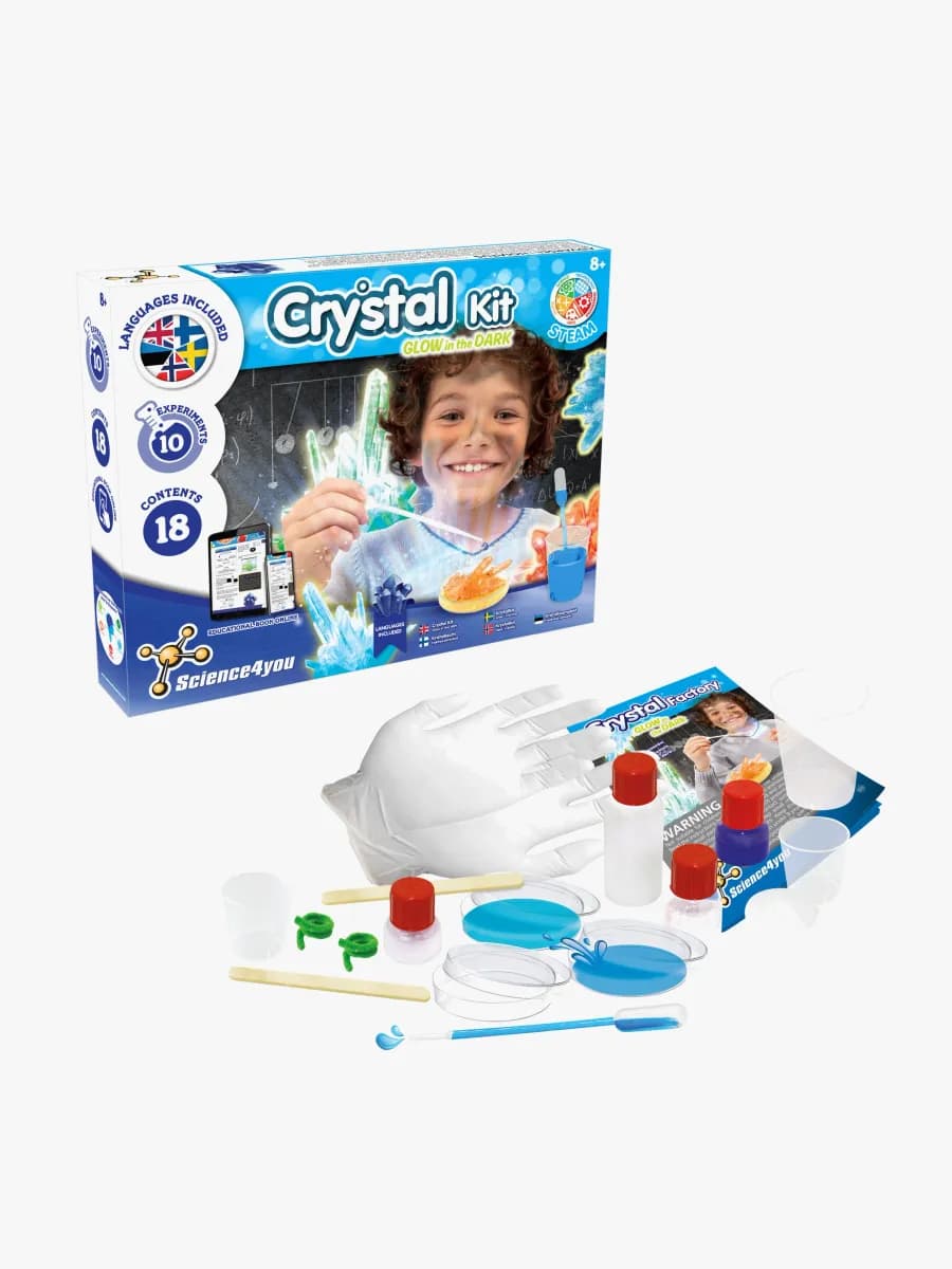 Science4you Glow in the Dark Kristallodling STEAM