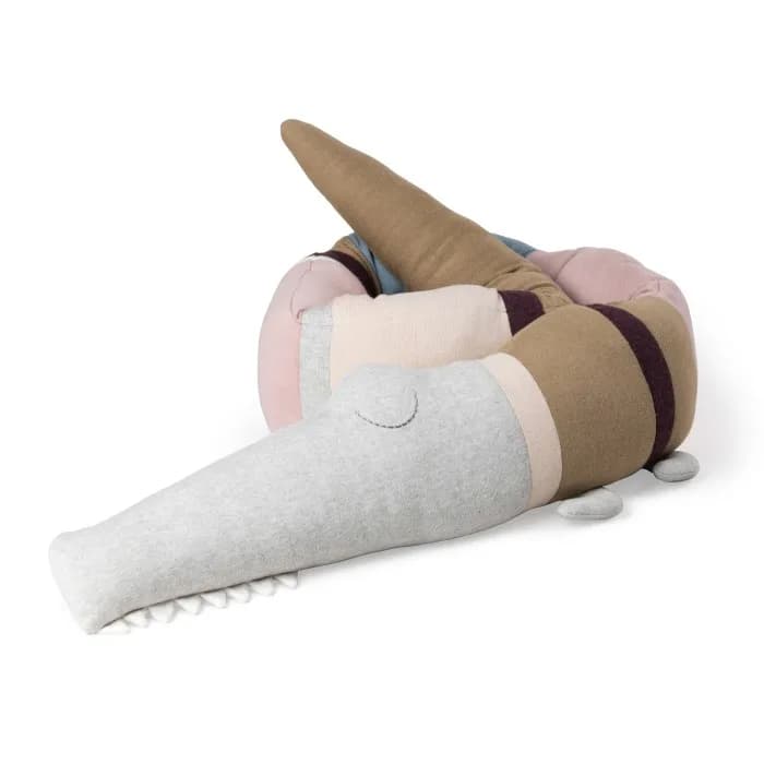Sebra Mjukisdjur Krokodil (Powder Rose)