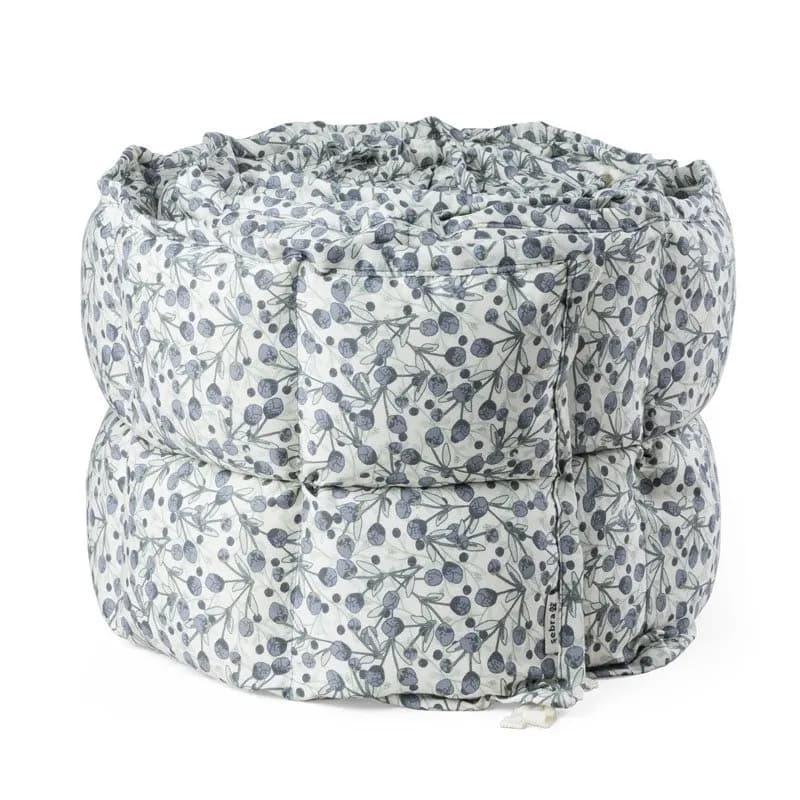 Sebra spjälskydd kapok, blue olive