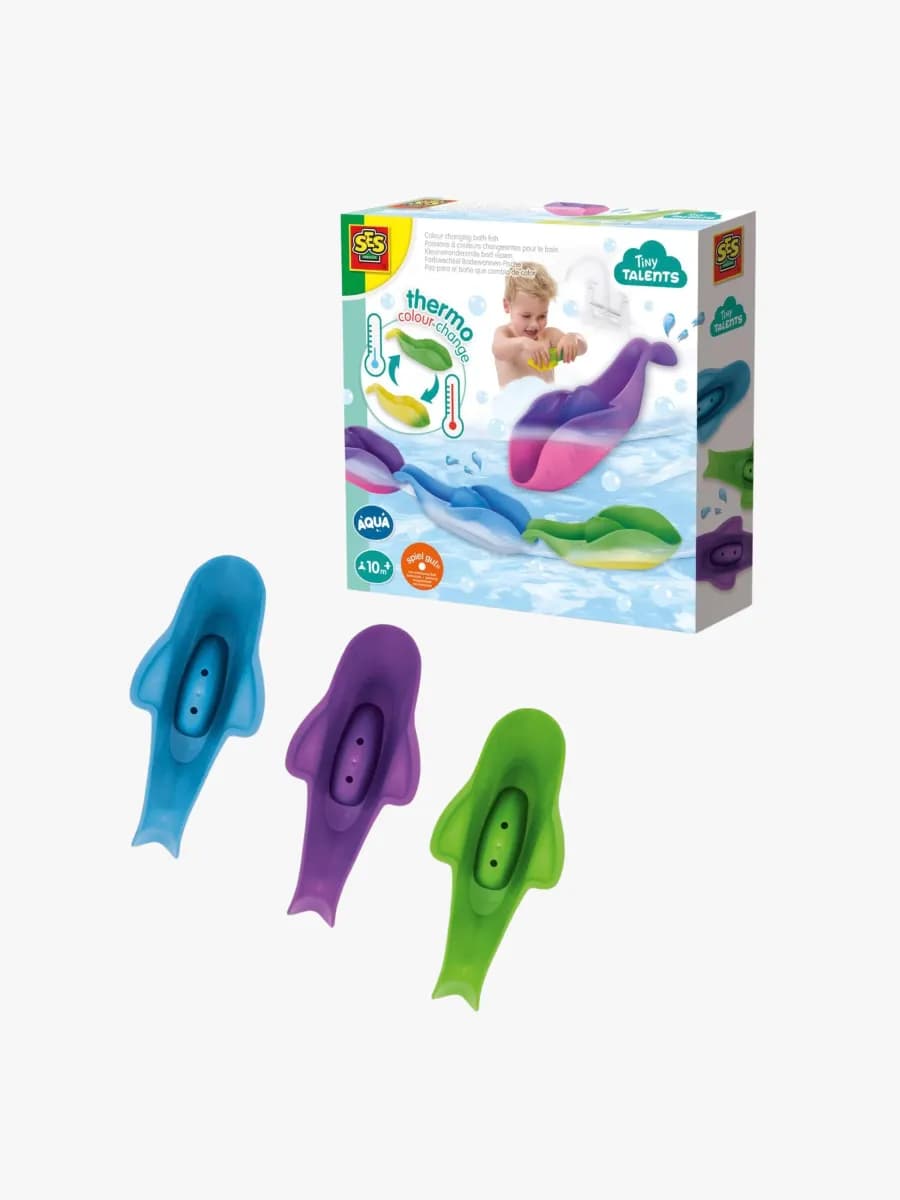 SES Creative Badleksak Fisk i 3-pack