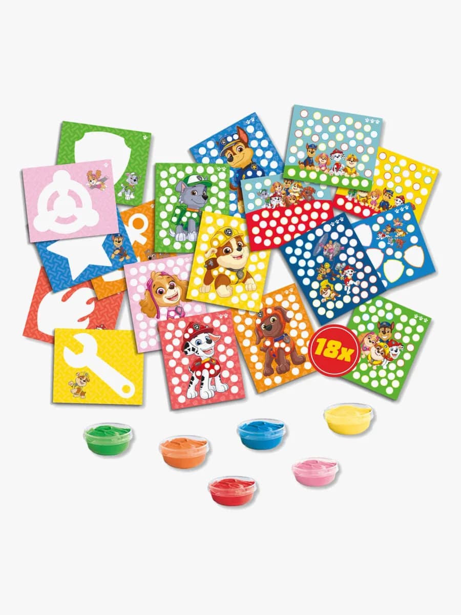 SES Creative Paw Patrol Pysselset Fingerfärg