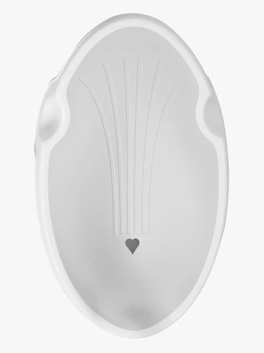 Shnuggle Badstöd Newborn, White/Grey