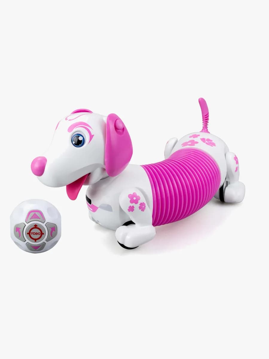 Silverlit Interaktiv Hund Dash D, Rosa