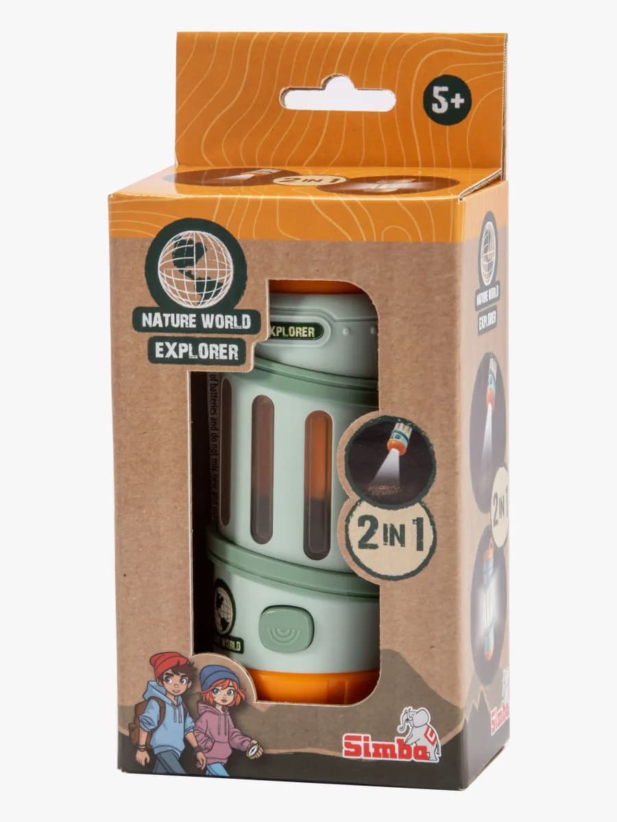 Simba Toys Nature World Explorer Ficklampa, Barnrum
