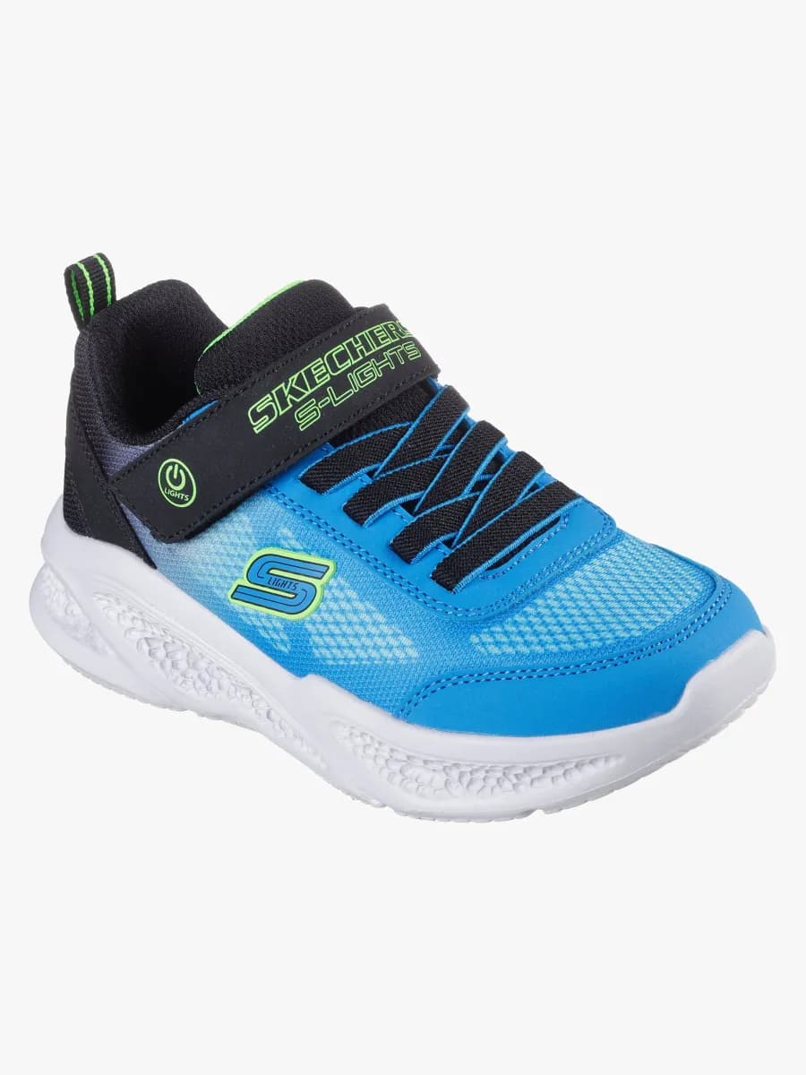 Skechers Meteor-Lights Krendox  Blinkande Sneakers, Black, 31
