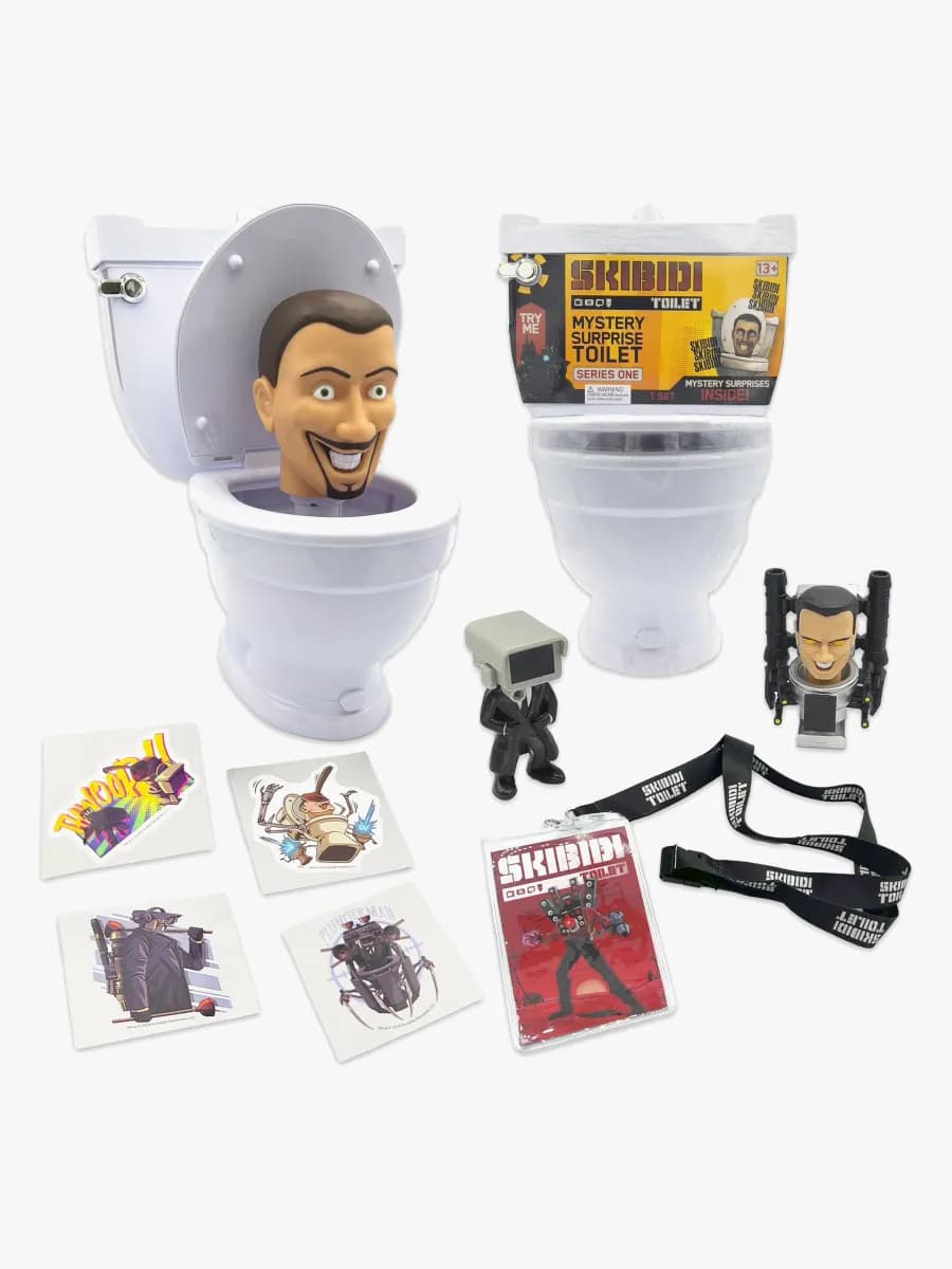 Skibidi Toilet Mystery Surprise Toilet Lekset