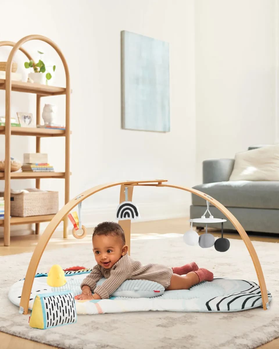 Skip Hop Discoverosity Babygym, White/Grey