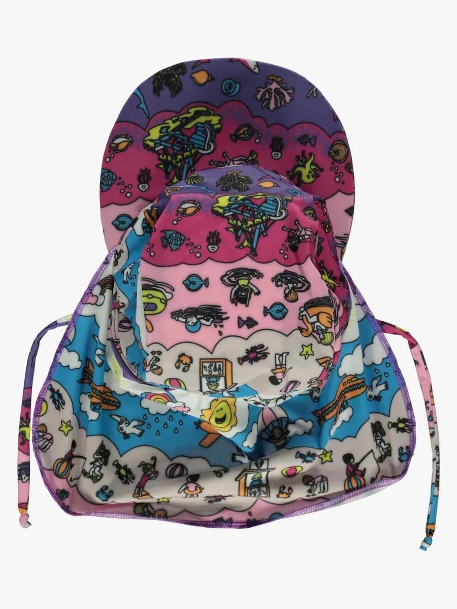 Småfolk Solhatt, Sea Pink, 2-3 år