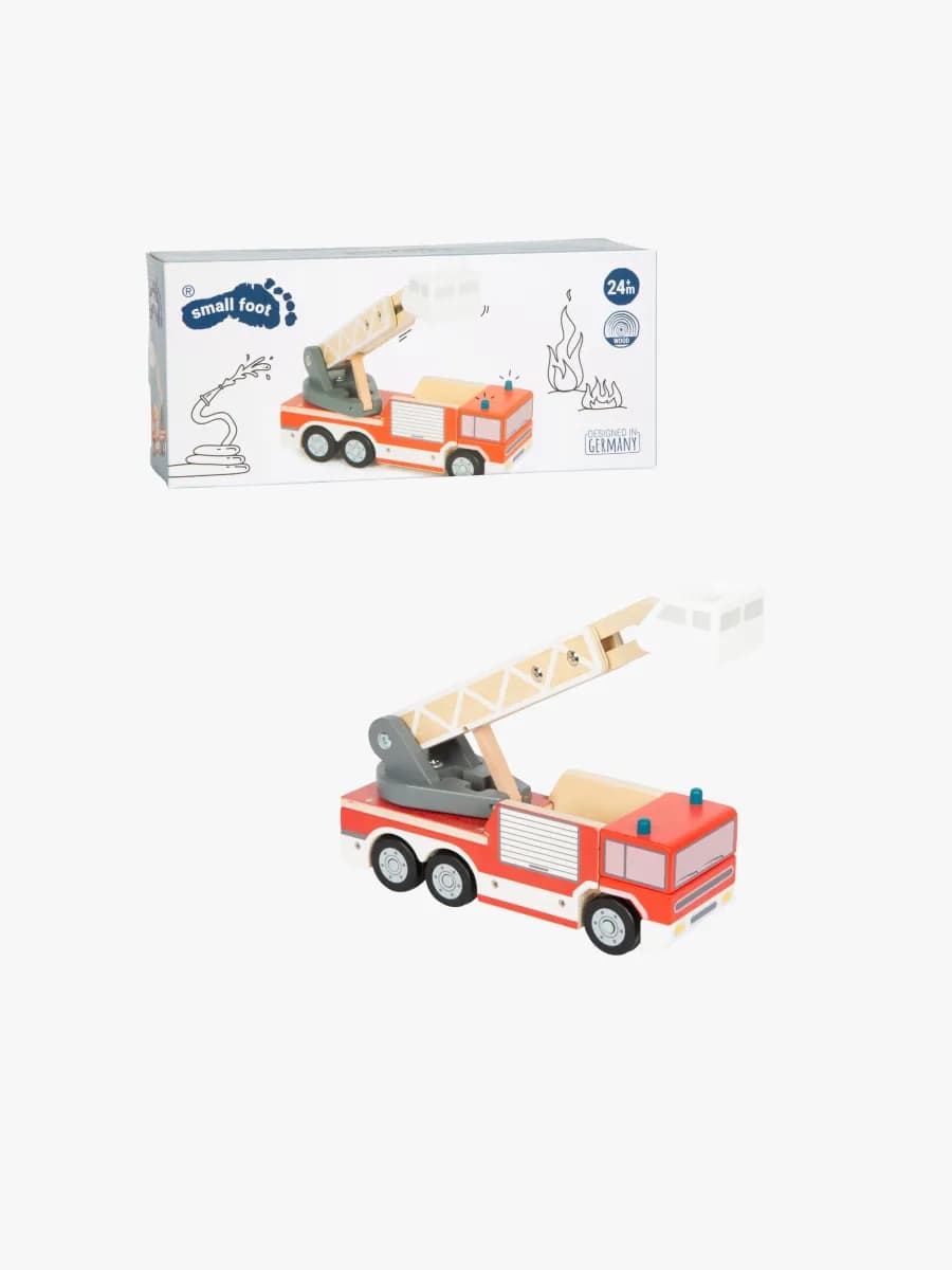 Small Foot Brandbil med Roterande Stege