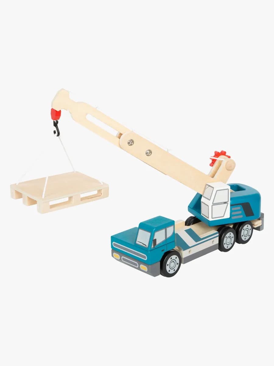 Small Foot Kranlastbil med Lastpall