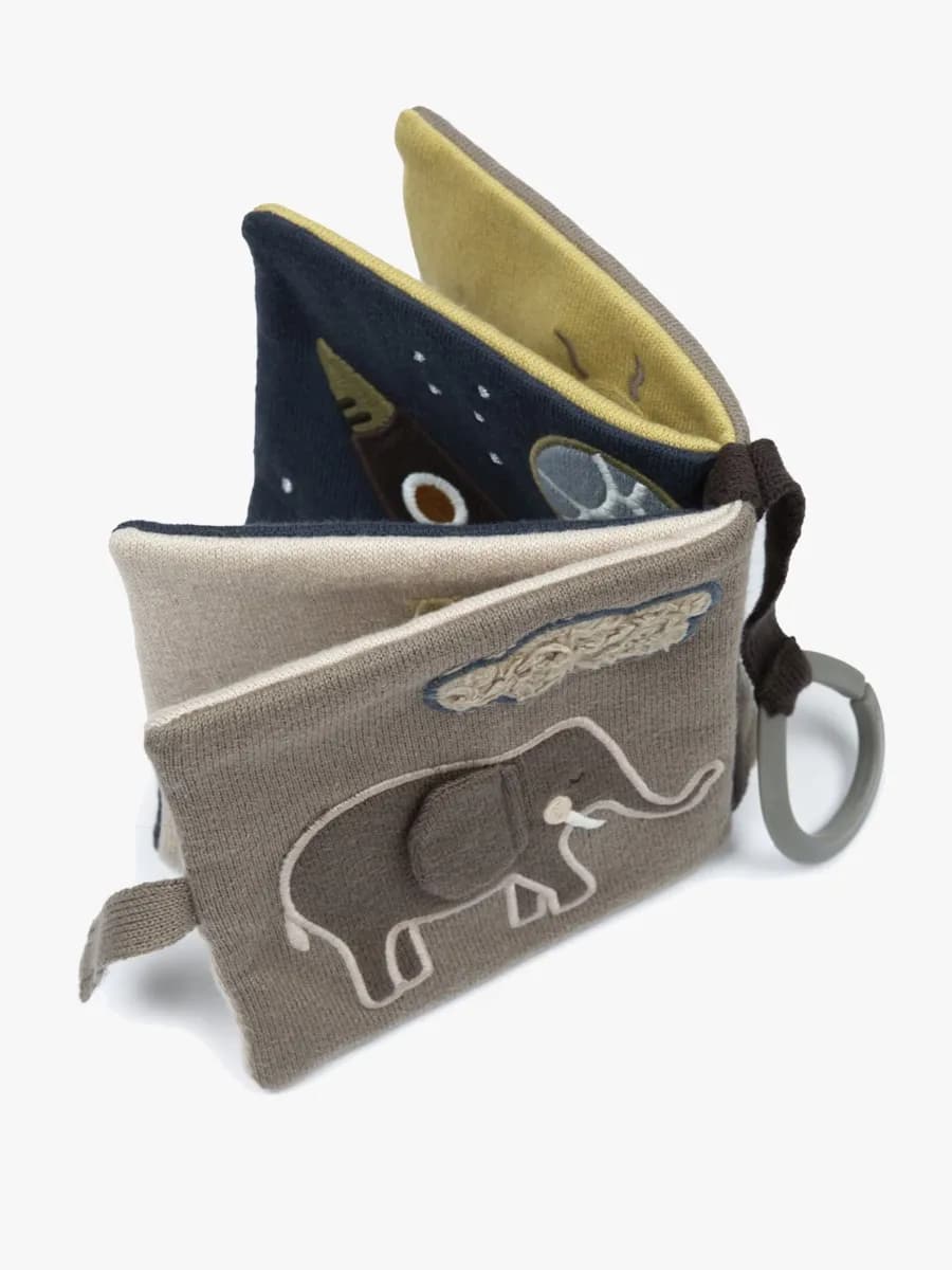 Smallstuff Stickad Bok Engine and Animals