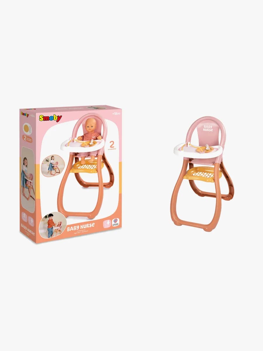 Smoby Baby Nurse Dockmatstol