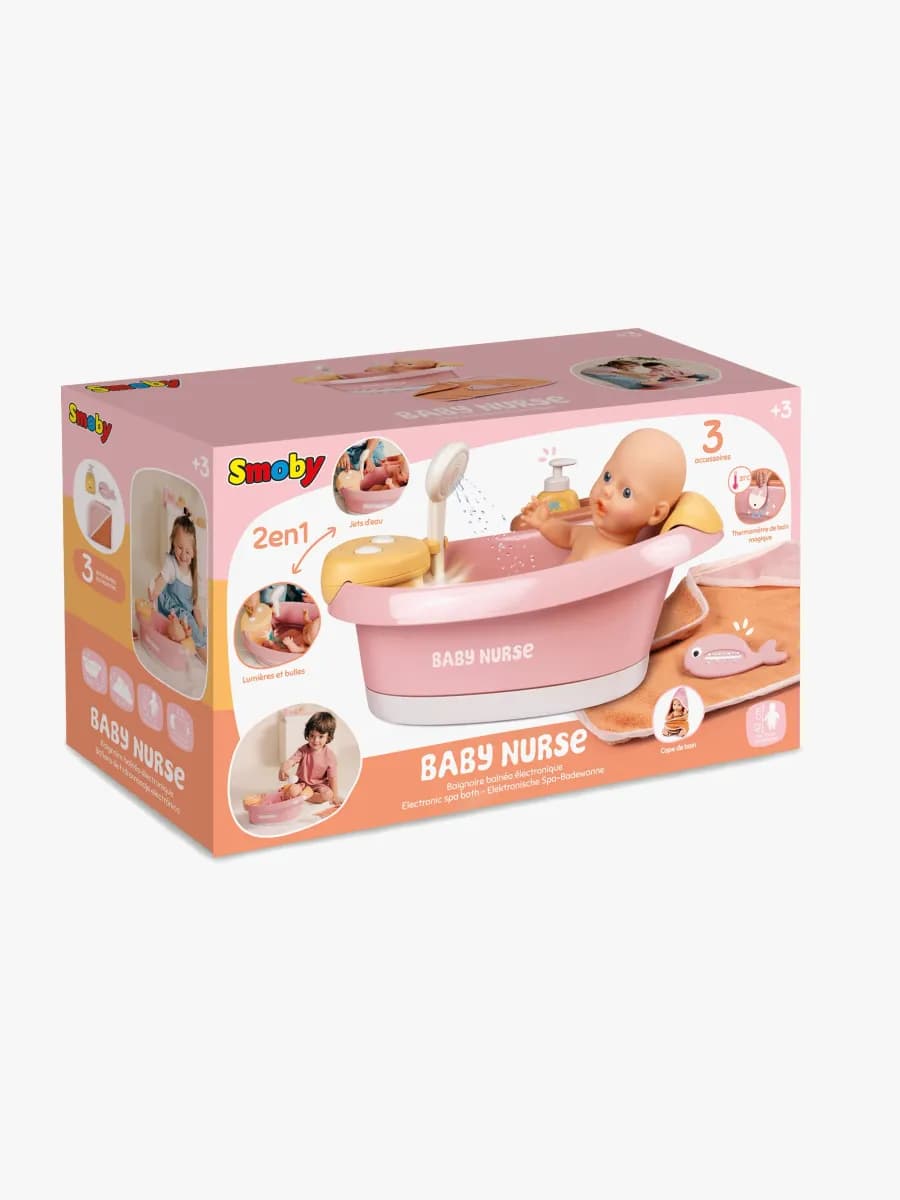 Smoby Baby Nurse Lekset Balneo Bad