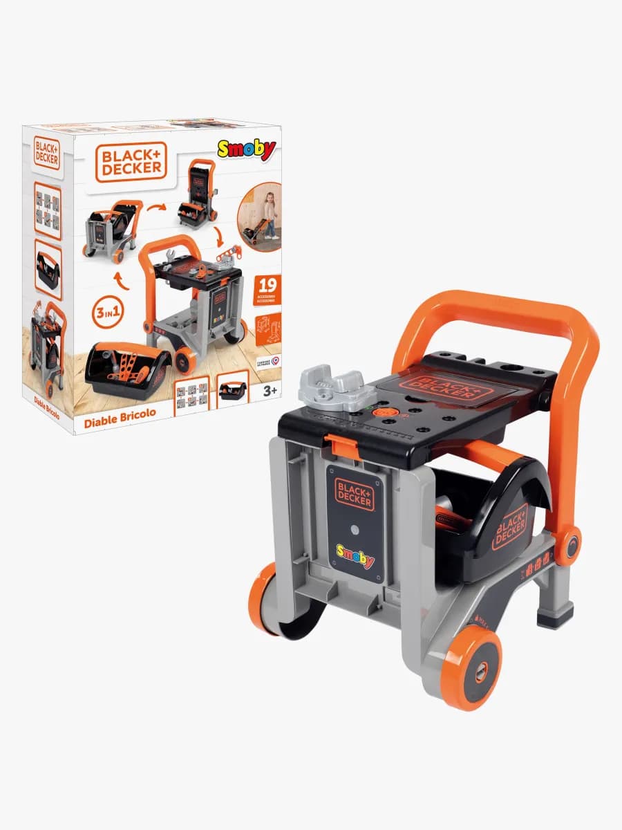 Smoby Black &  Decker Bricolo Devil Workmate Arbetsbänk