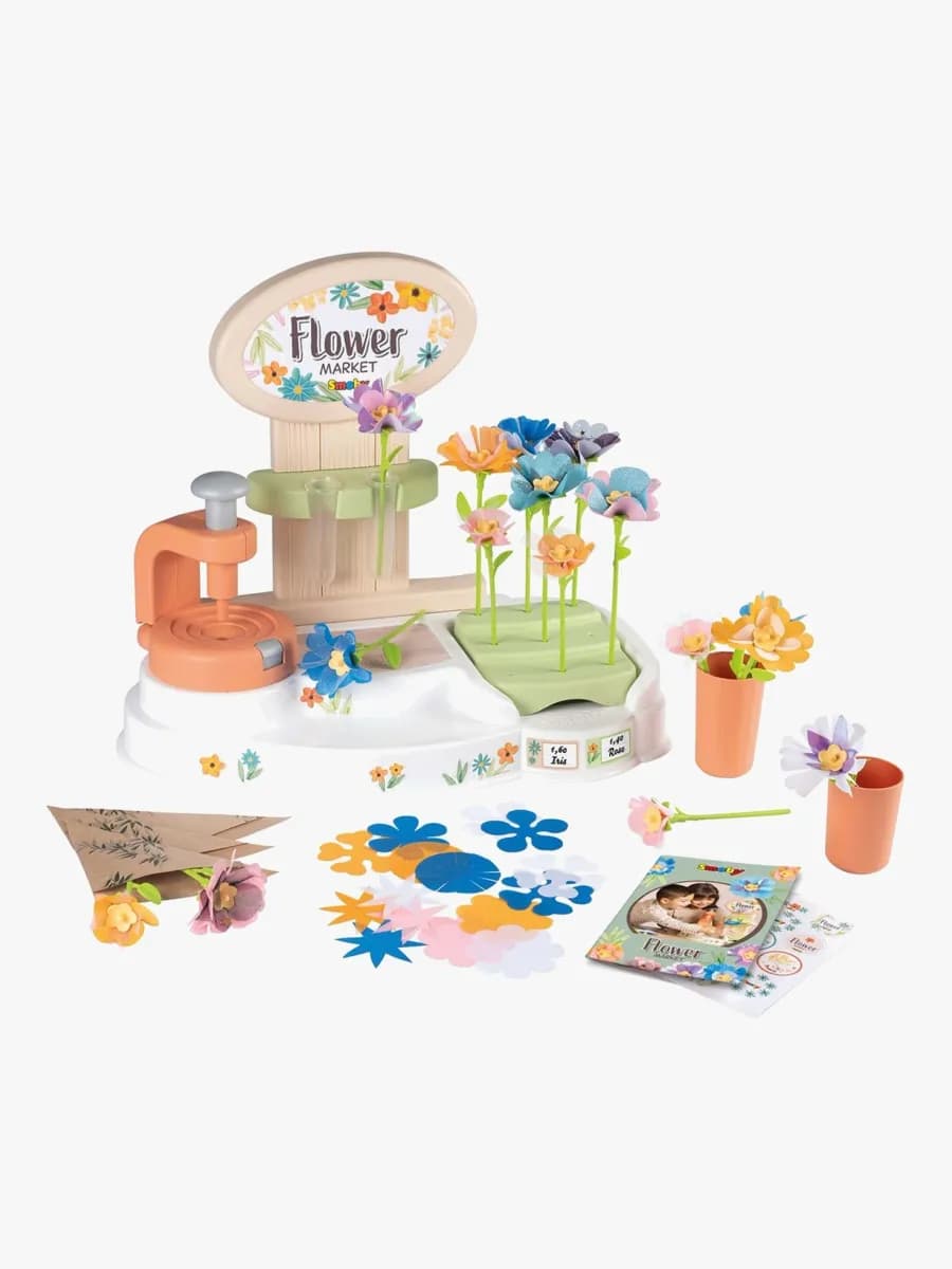 Smoby Blomstermarknad Pysselset