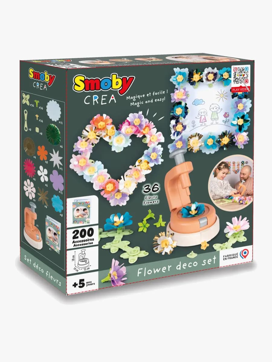 Smoby Crea Deco Blommor Pysselset