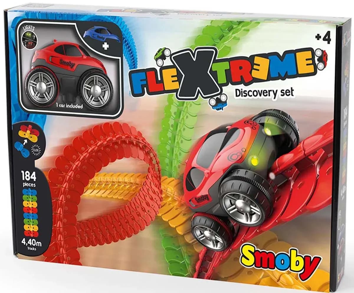 Smoby Flextreme Startset Bil Med Bana