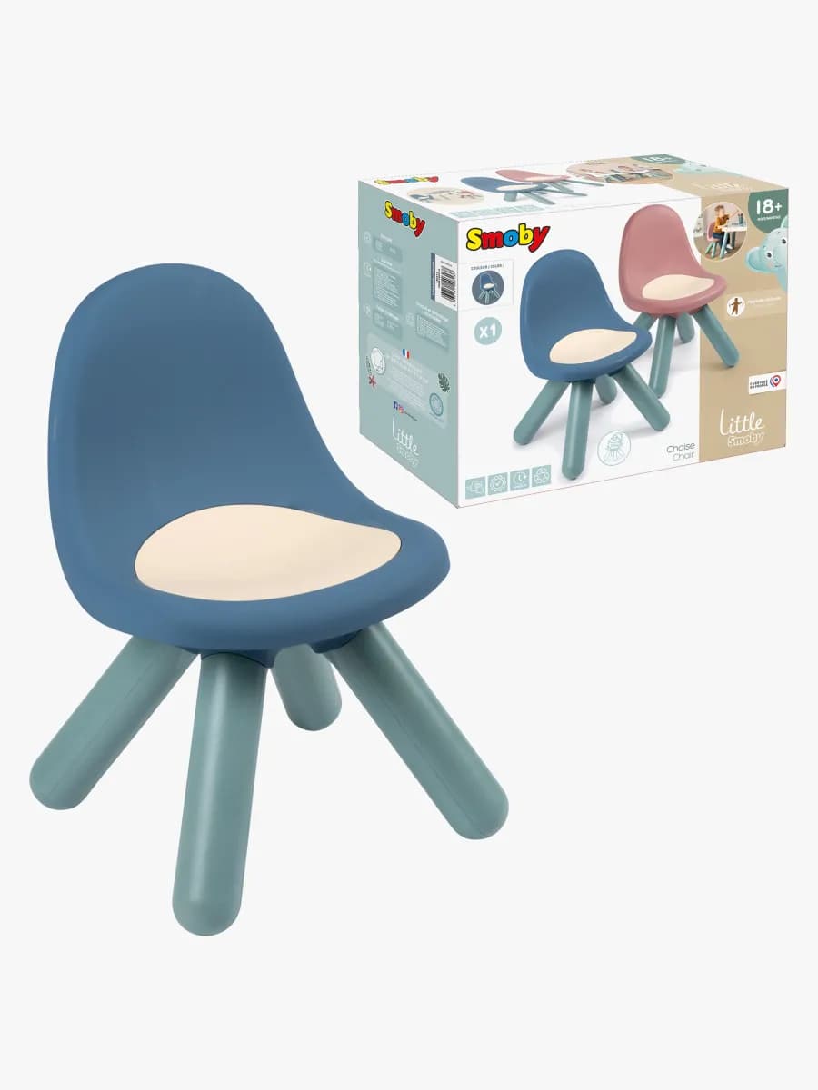 Smoby Kid Barnstol, Blå