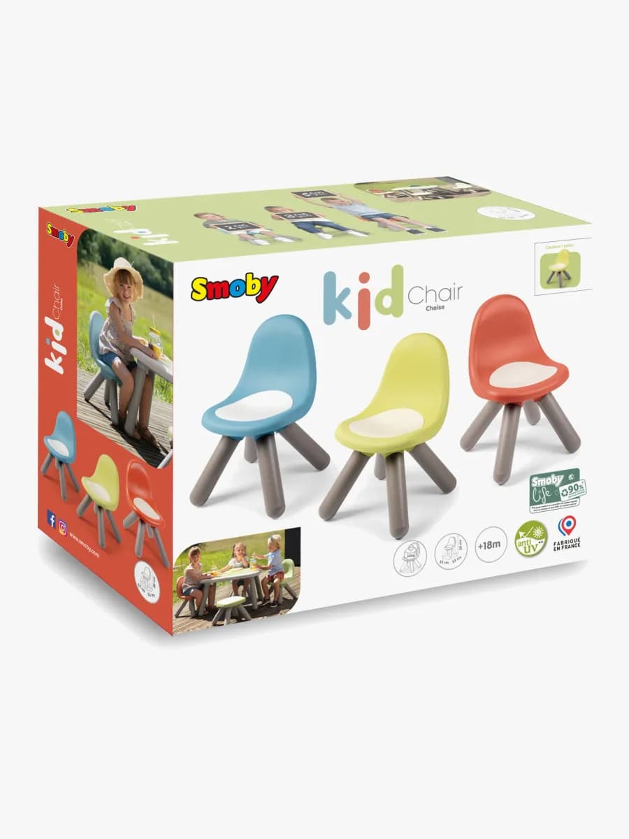 Smoby Life Kid Barnstol, Grön
