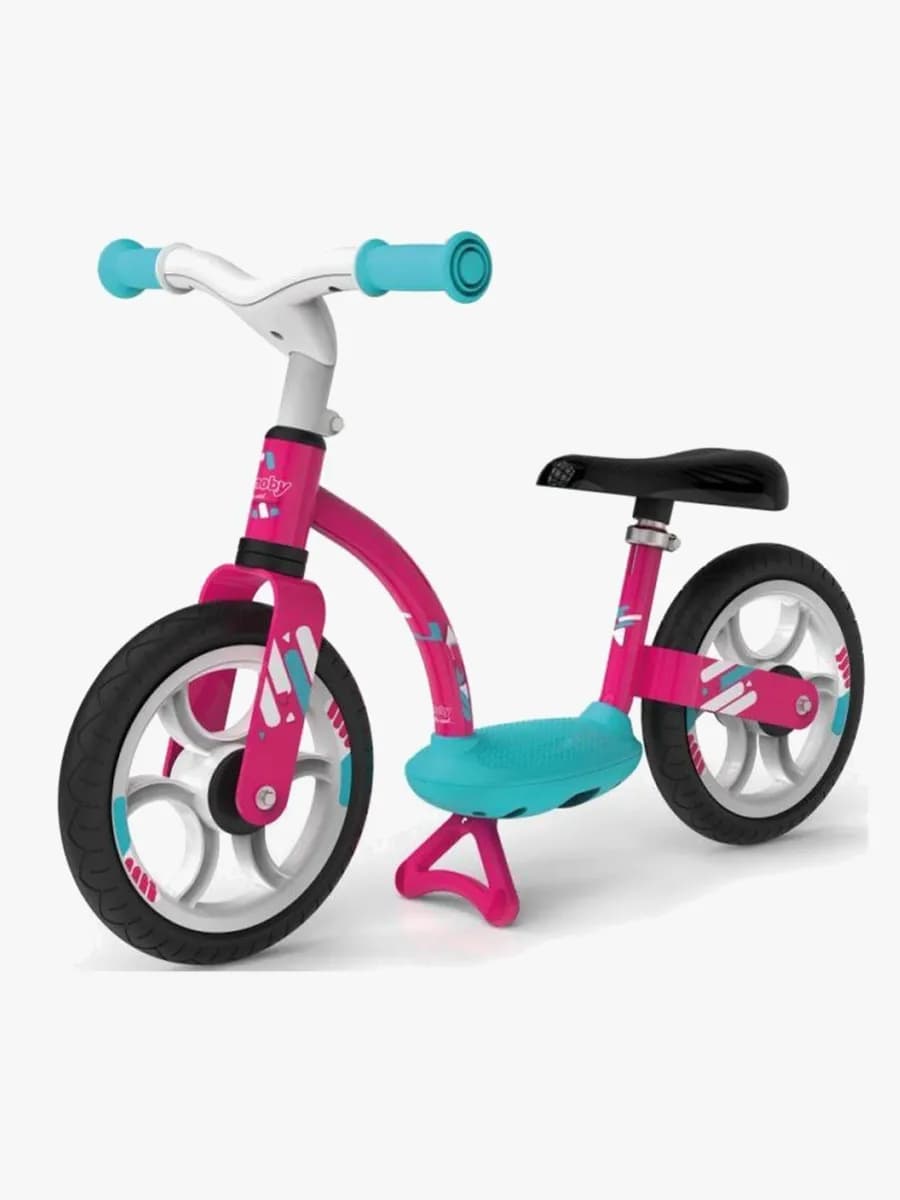 Smoby Springcykel Comfort, Rosa