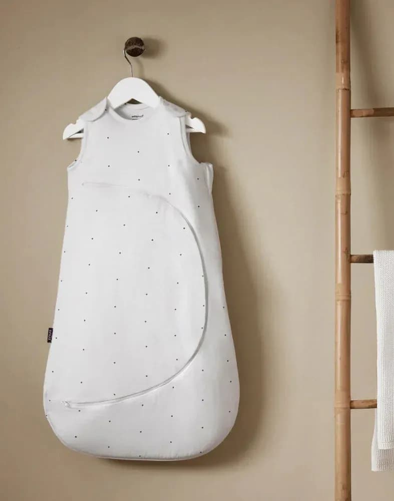 Snüz SnuzPouch Sovpåse 2.5 TOG, White/Dot