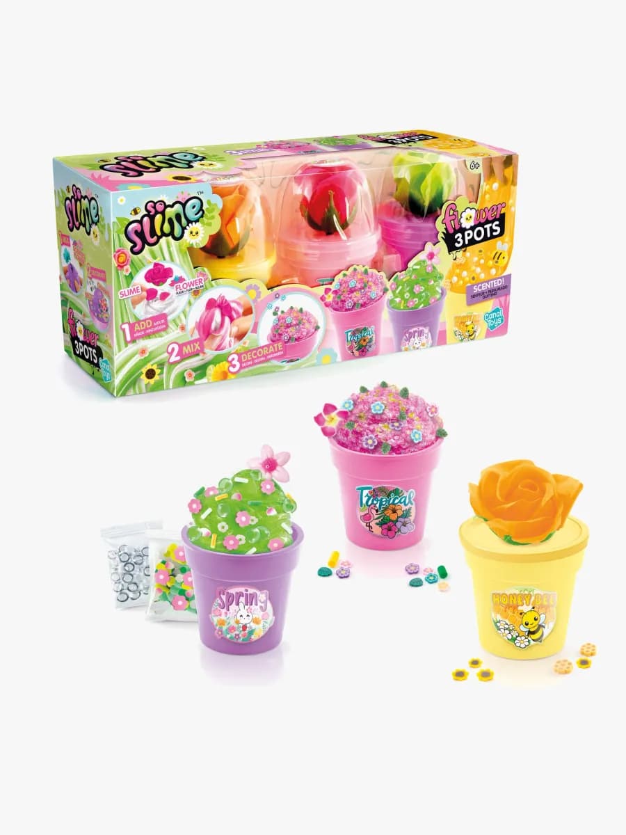 SO SLIME Slime Flower 3-pack