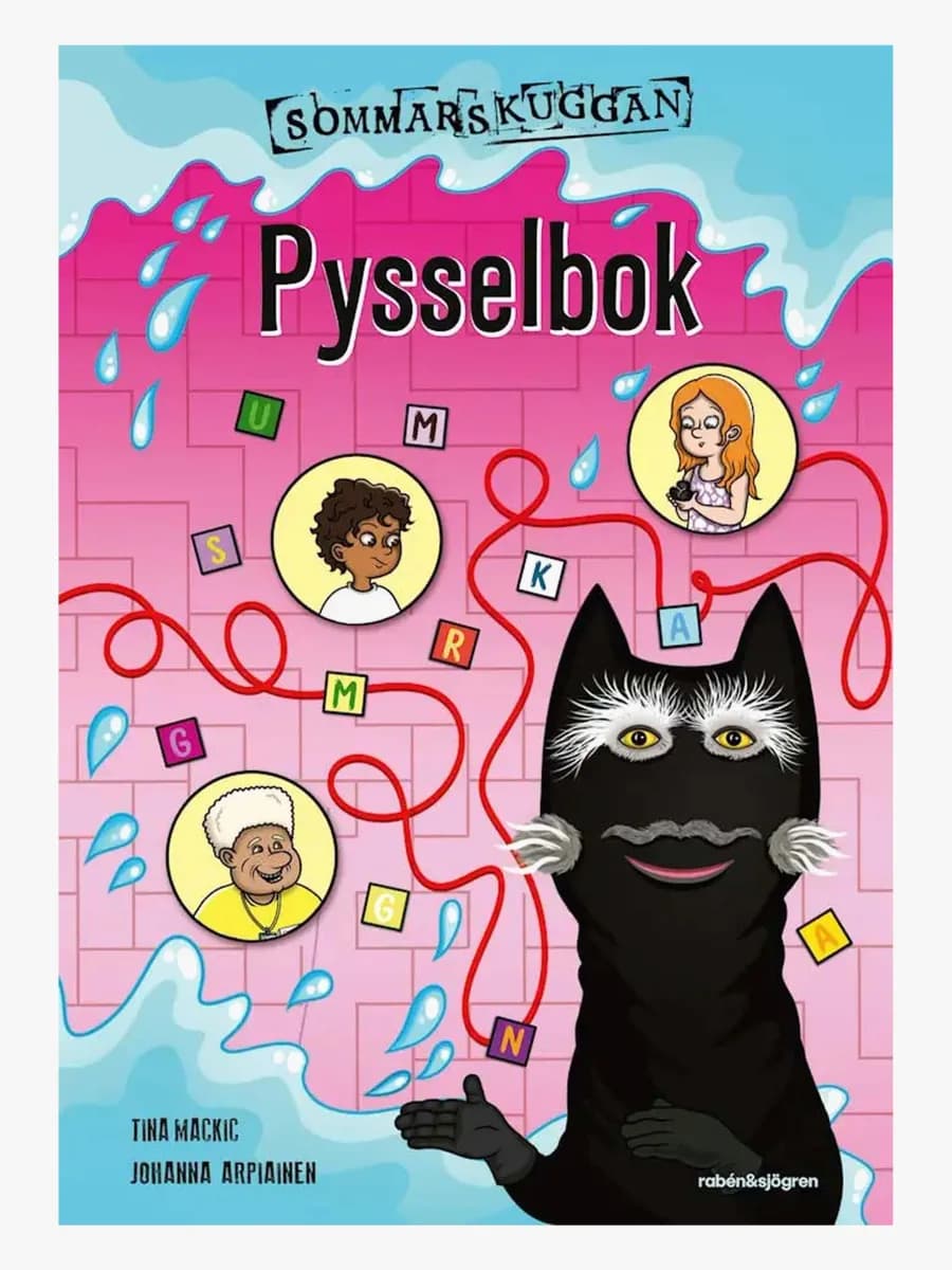 Sommarskuggan Pysselbok med Klistermärken