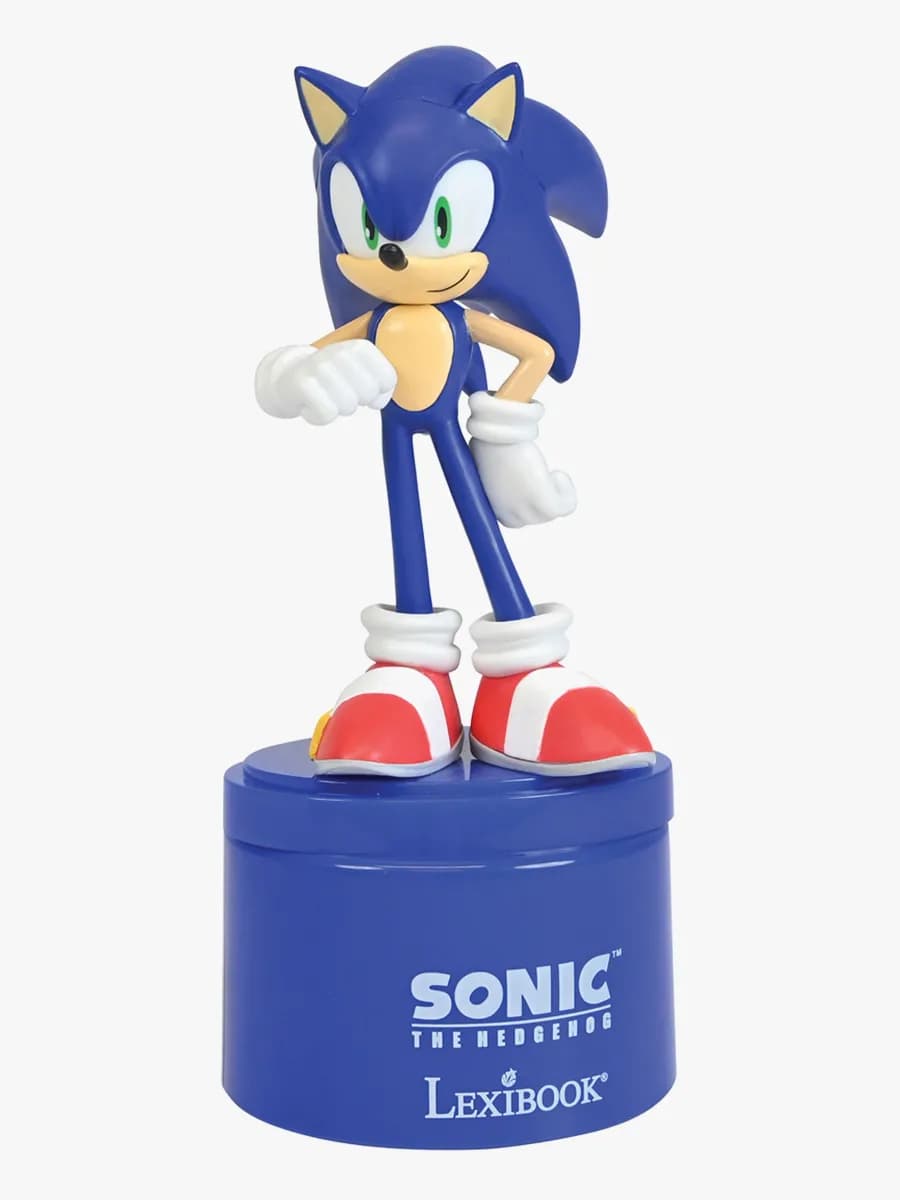Sonic Nattlampa med Bluetooth-högtalare, Barnrum