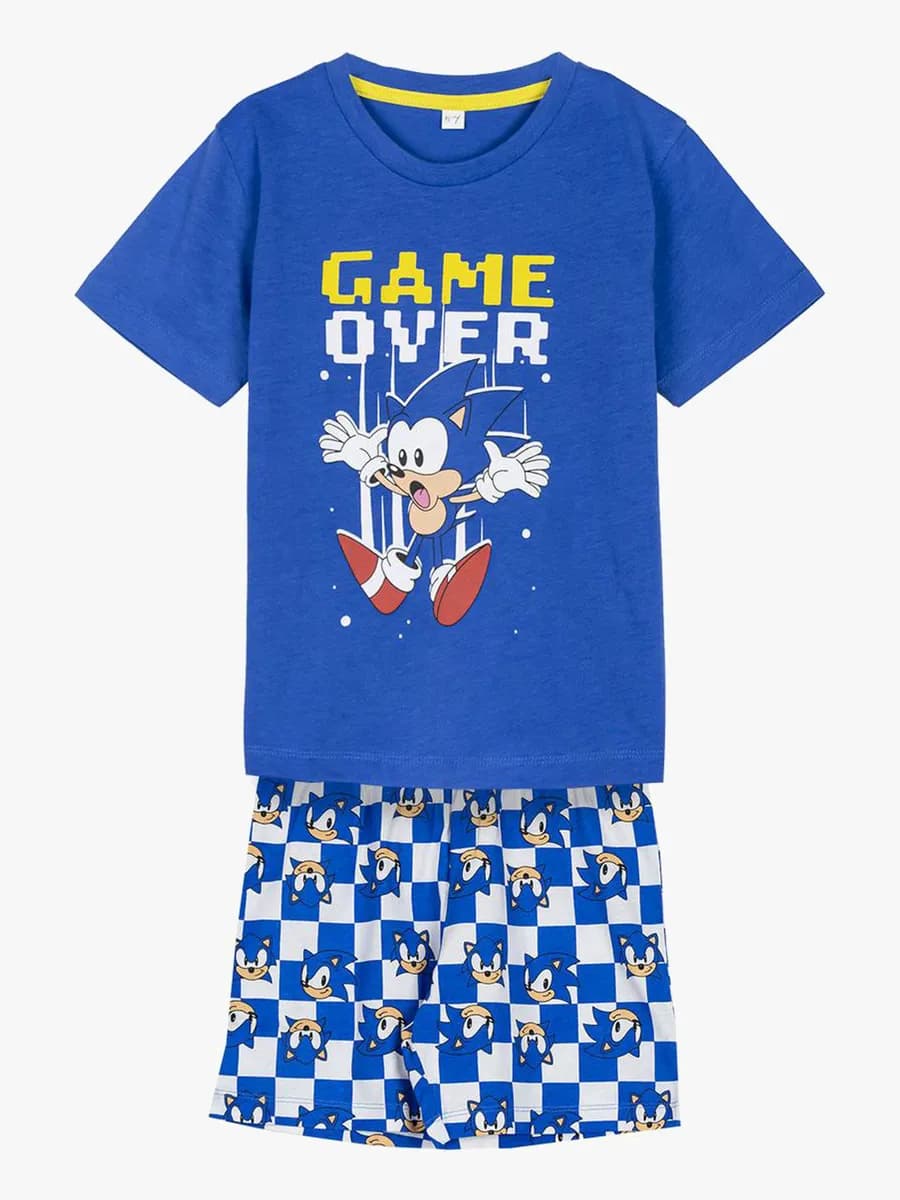 Sonic Pyjamas, Blå, 140-146