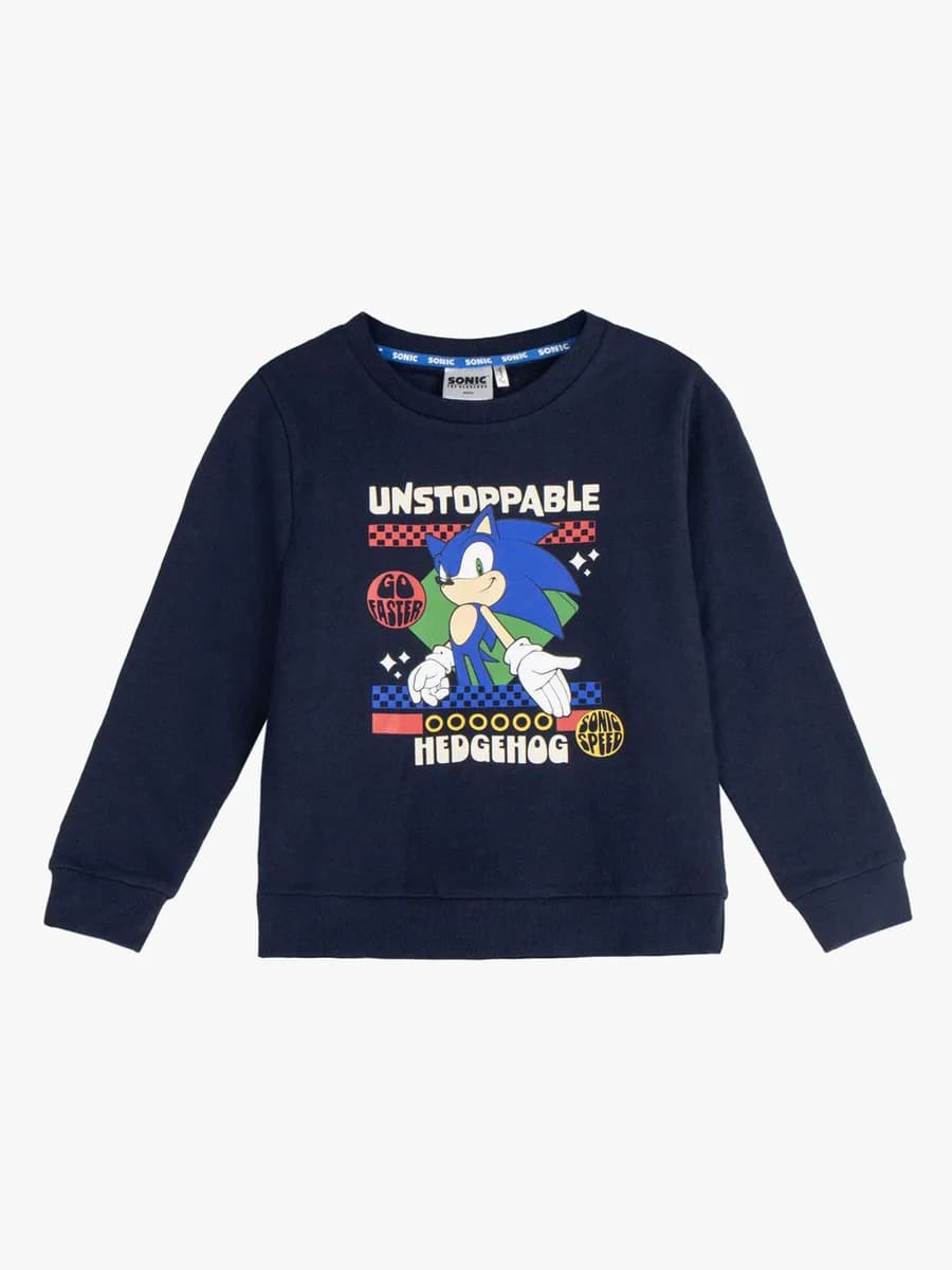 Sonic Tröja, Navy, 6 år