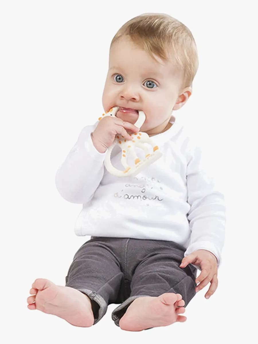 Sophie the Giraffe So Pure Dubbel Bitring