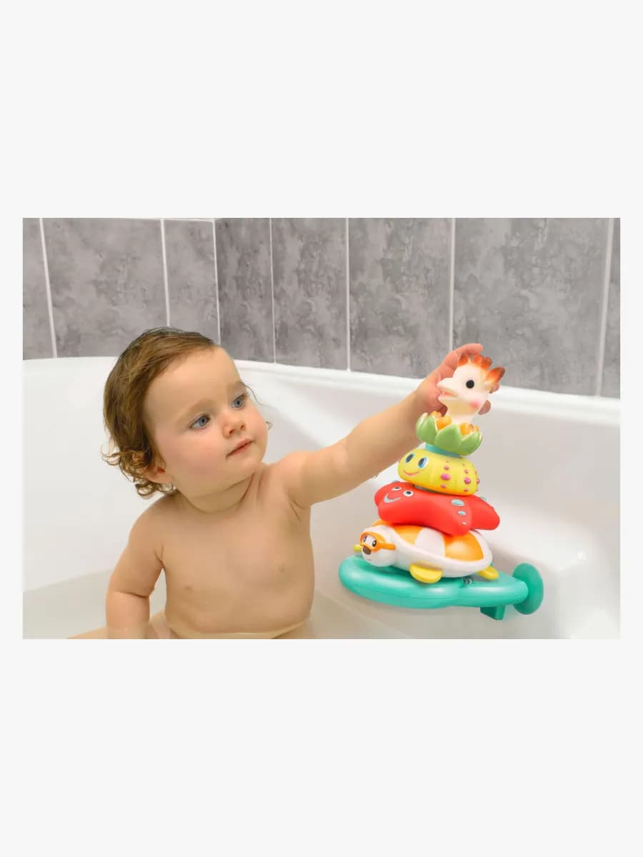 Sophie the Giraffe Splash &  Surf Pyramid Badleksak