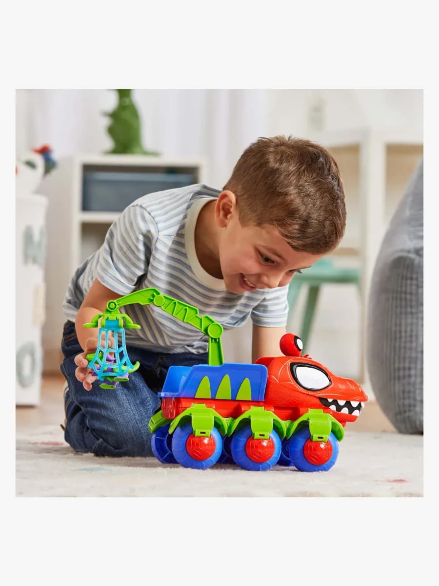 Spidey and His Amazing Friends Dino-Webs Crawler Fordon