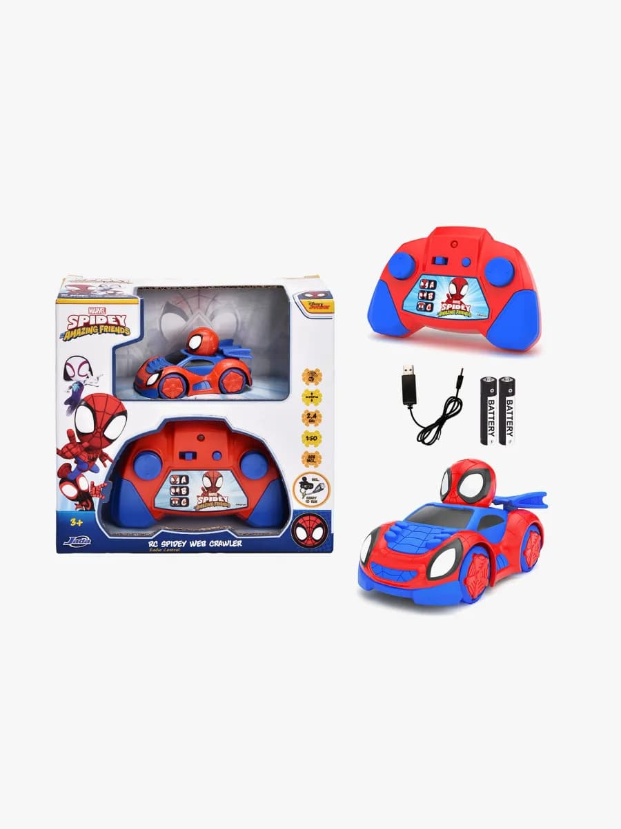 Spidey And His Amazing Friends Radiostyrd Bil Web-Crawler 1:50