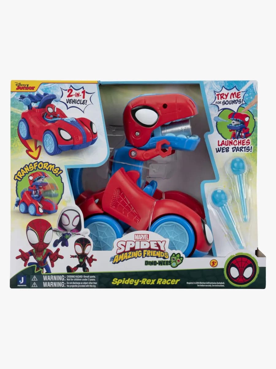 Spidey and His Amazing Friends Rex Racerbil 20 cm