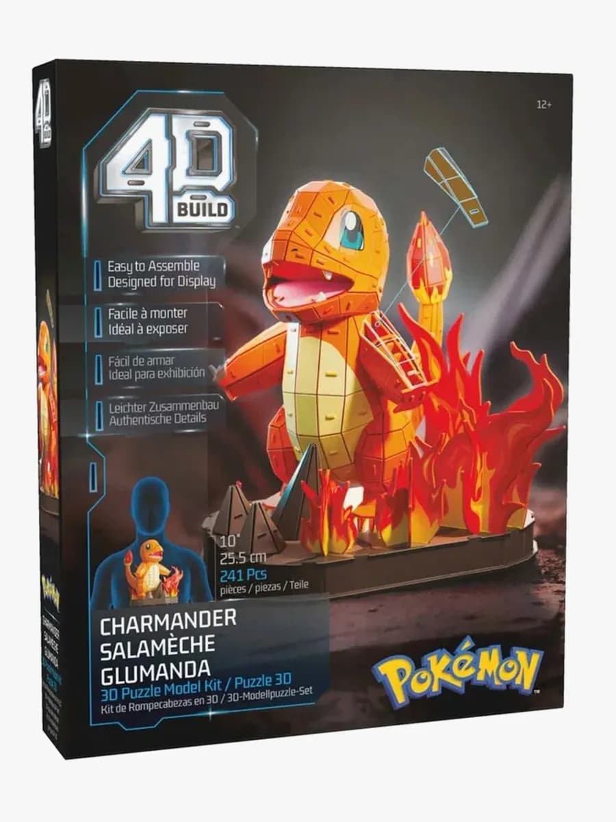 Spin Master 4D Build Pokemon Charmander 3D-pussel
