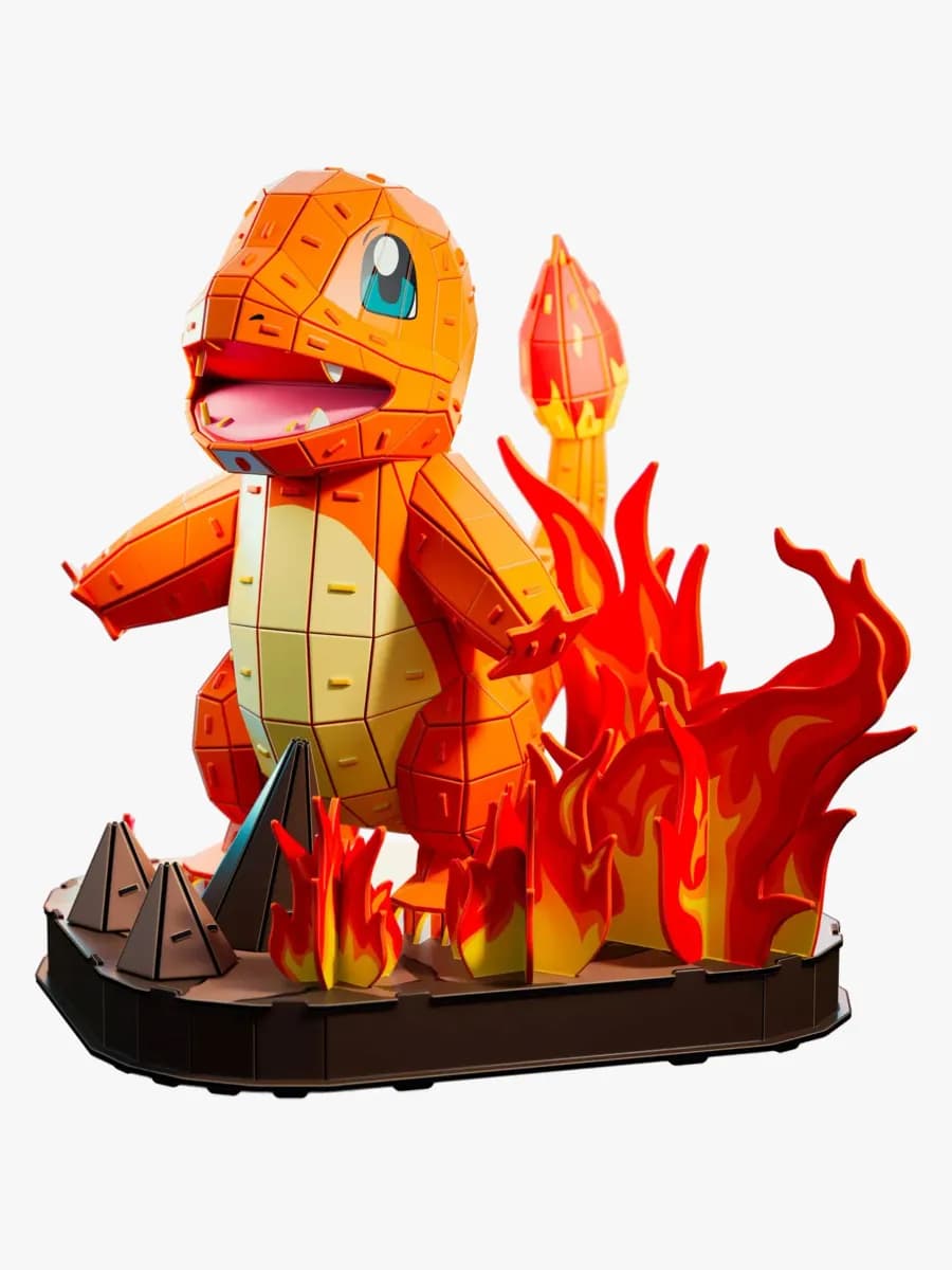 Spin Master 4D Build Pokemon Charmander 3D-pussel