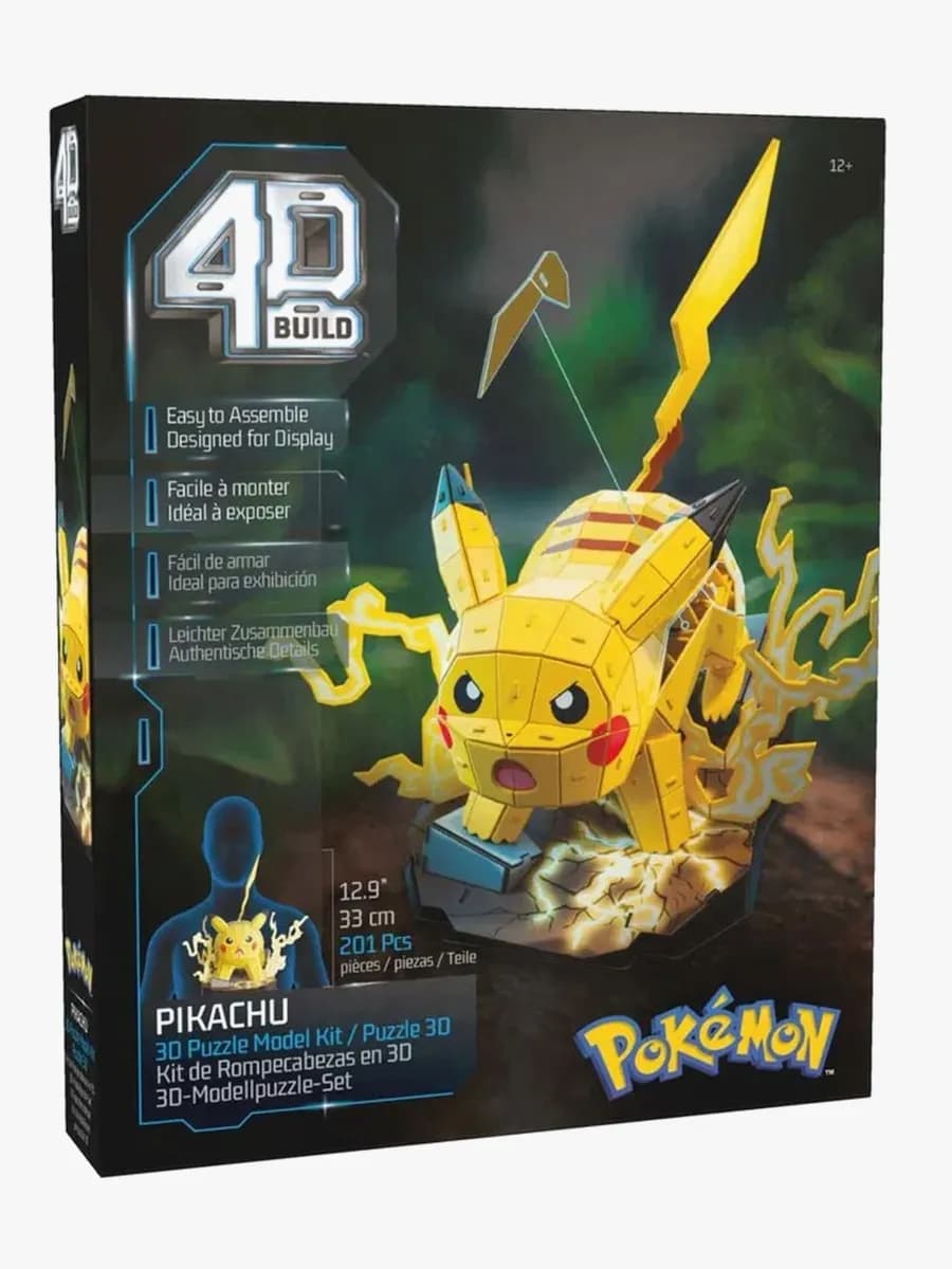 Spin Master 4D Build Pokemon Pikachu 3D-pussel