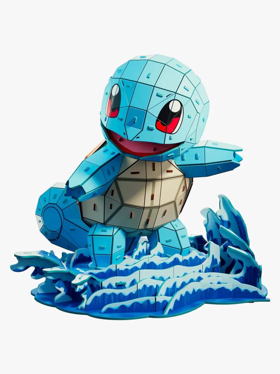 Spin Master 4D Build Pokemon Squirtle 3D-pussel