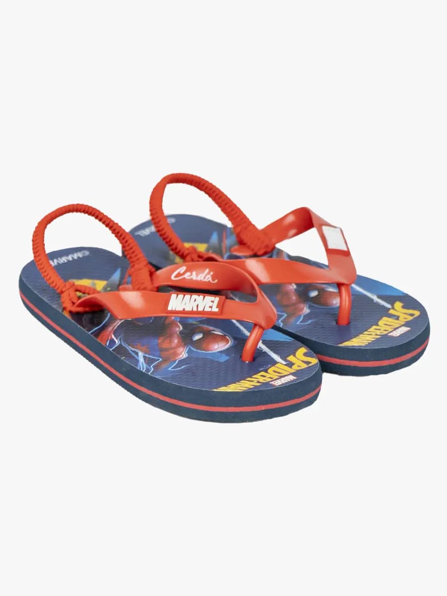 Spindelmannen Flip-flops med Hälrem, Mörkblå, 26-27