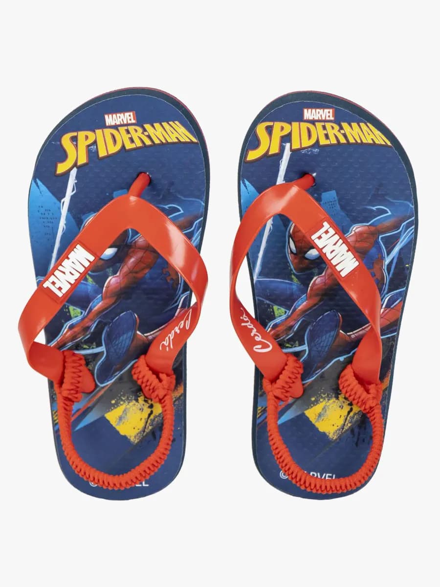 Spindelmannen Flip-flops med Hälrem, Mörkblå, 26-27