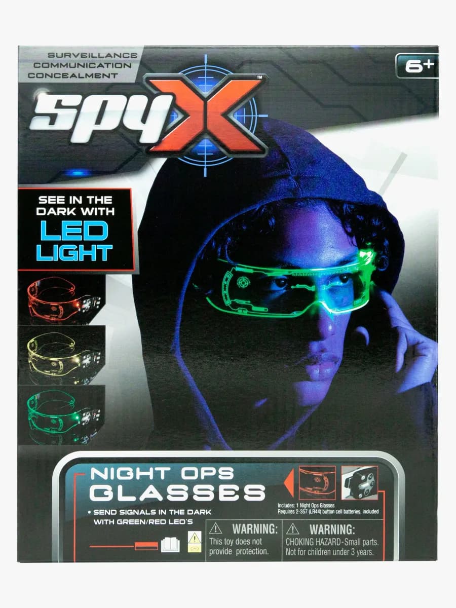 SpyX Night Ops Glasses Spionverktyg